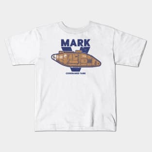 MARK V LANDSHIP - WW1 Tank Kids T-Shirt